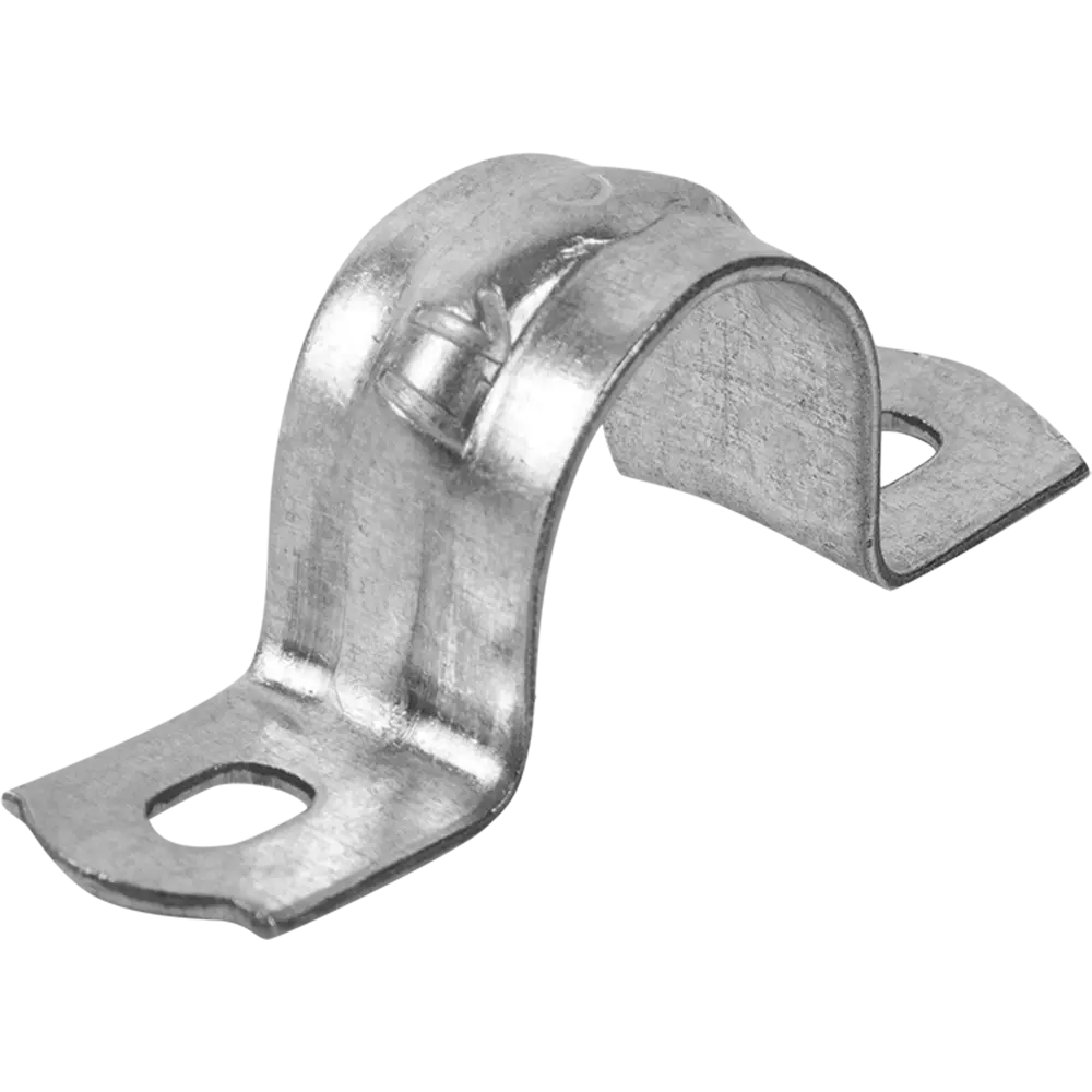 Скоба двухлапковая IEK D12 мм оцинкованная 10 шт Santreyd STLM-2166253