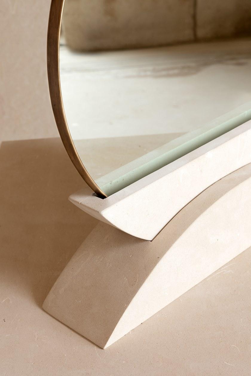 PIMAR Настольное зеркало из камня Лечче в раме sun-id-1407850 - Вид №2