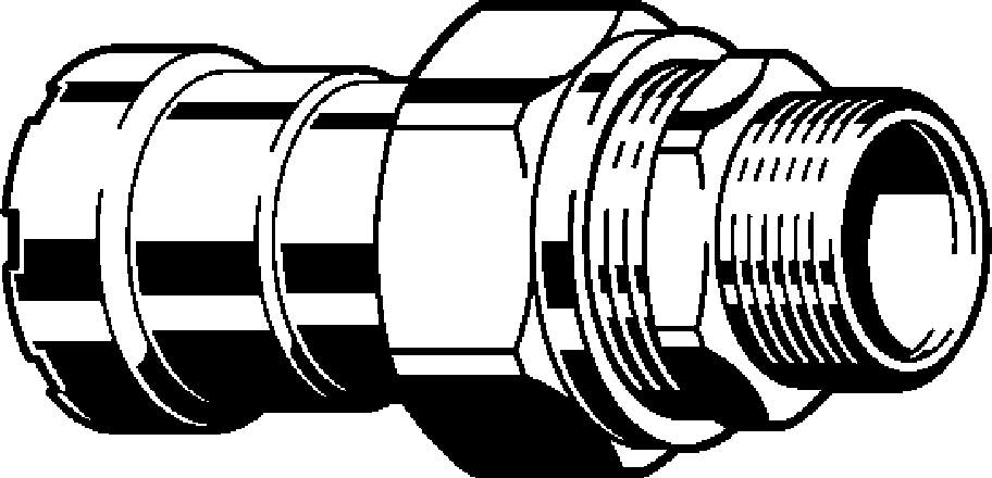 Viega Соединительный элемент резьбовой разъемный Megapress 4265 (747800) 747 800 - Вид №1