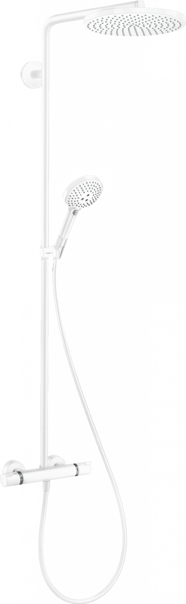 27633700 Raindance Select S Showerpipe 240 1jet PowderRain с термостатом Hansgrohe 