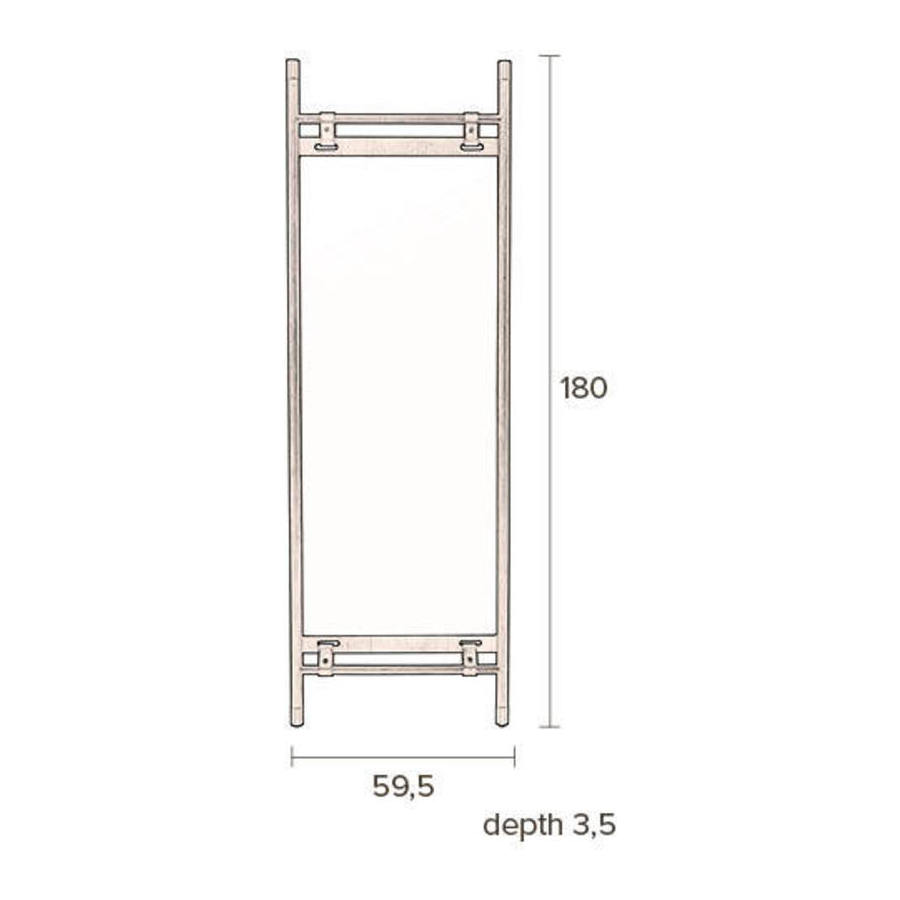 Зеркало Riva Dutchbone 8100019 - Вид №6