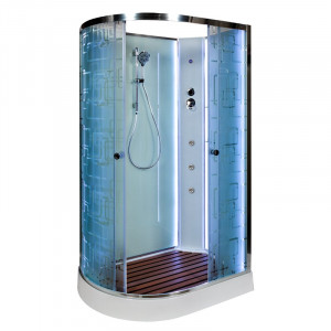 ЕМ4580 LED с гм. Душевая кабина DETO Серия EM