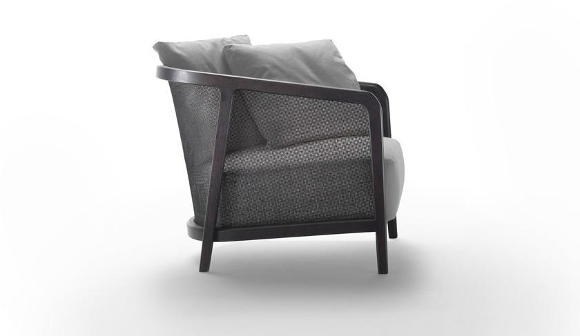 Flexform Кресло из ткани со съемным чехлом с подлокотниками sun-id-1432345 - Вид №1