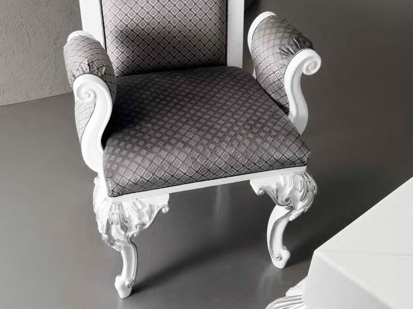 Modenese Gastone Стул с подлокотниками с высокой спинкой Minimal baroque 42504 - Вид №1