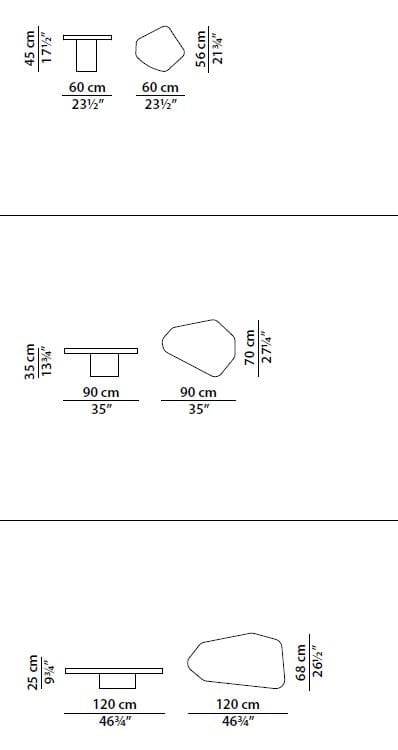 Терракотовый журнальный столик Baxter BAO ARCH-00019972 - Вид №2