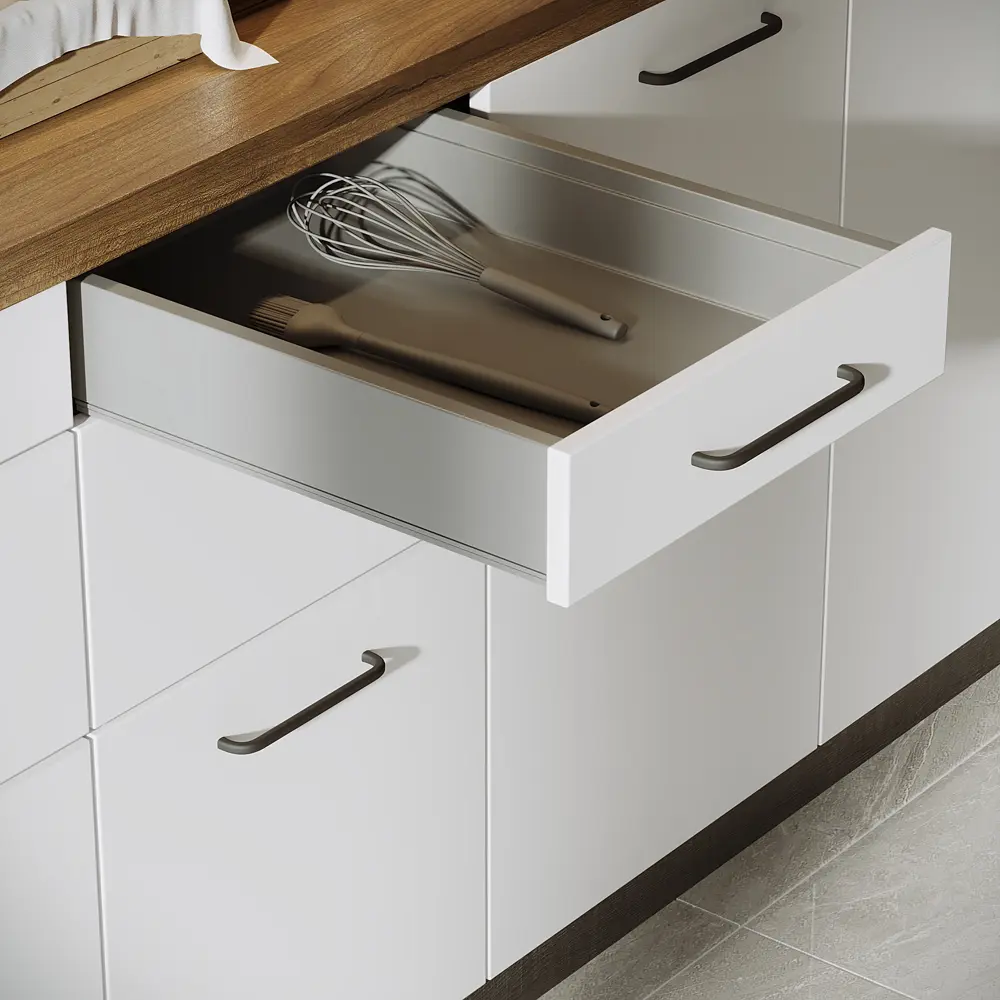 Ящик Delinia ID 36.8x9.4x48 см металл цвет серый Отсутствует STLM-2050044