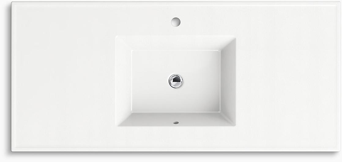 K-2783-1-G88 Накладная раковина на столешницу  прямоугольная Kohler  - Вид №2