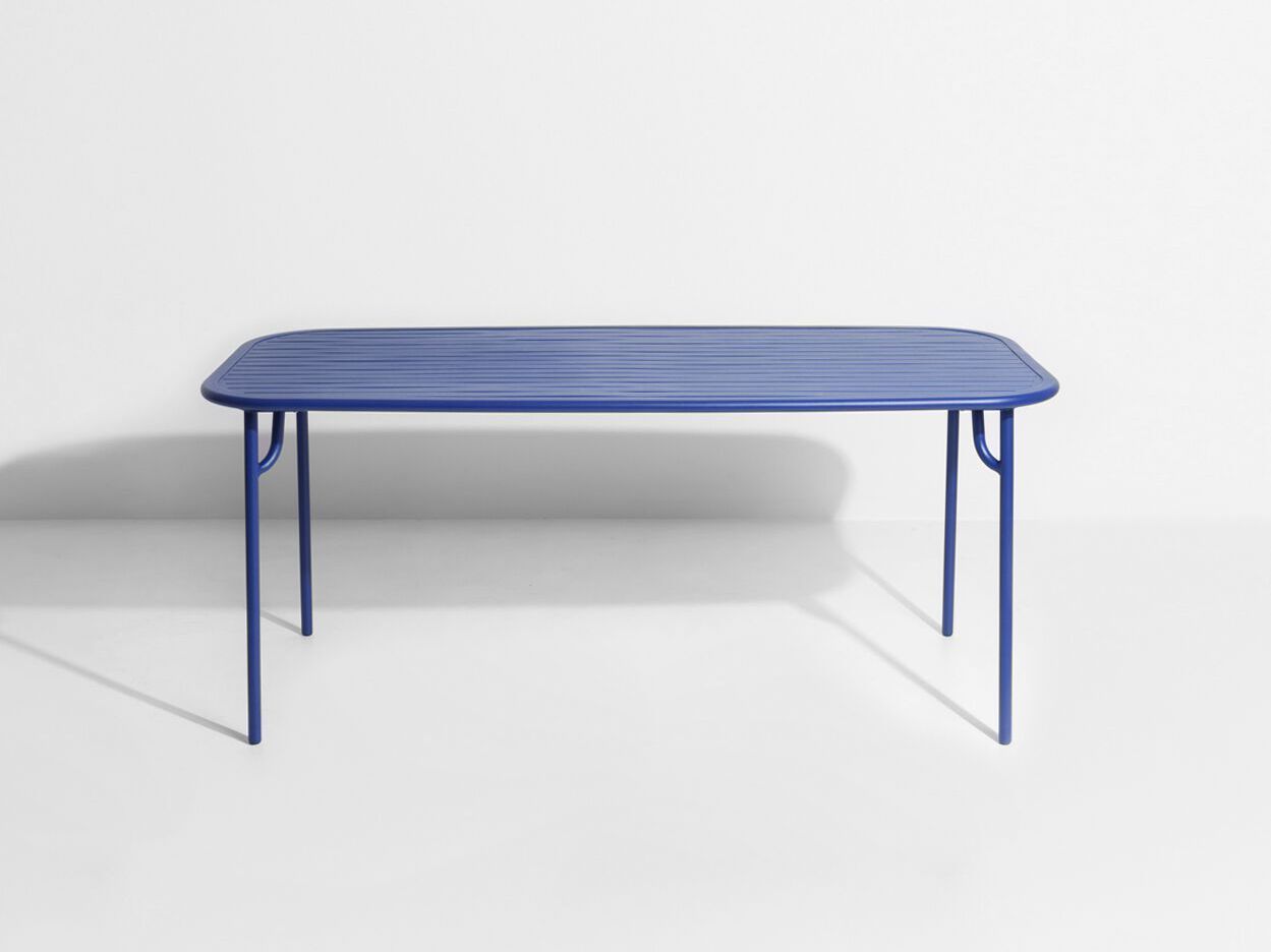 Алюминиевый прямоугольный садовый стол с порошковым покрытием In Stock Petite Friture ARCH-00150164