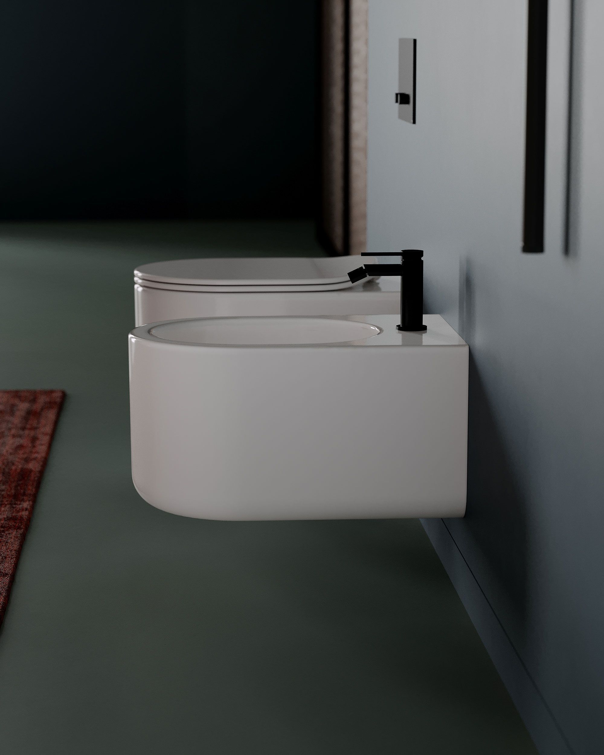 Керамический настенный туалет ArtCeram сплошная ARCH-00104391 - Вид №2