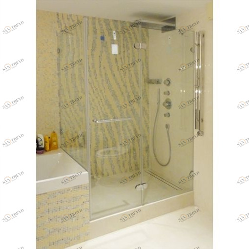 Душевая кабина 75x75 GK-003V стекло прозрачное GUTEWETTER LUX SQUARE 75X75GK003V