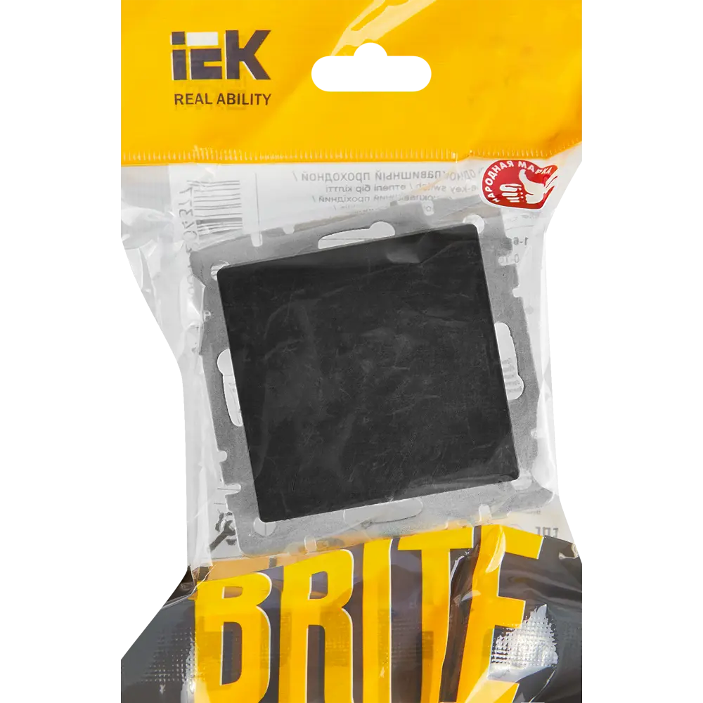Проходной выключатель IEK Brite: стильное управление светом 87761718 STLM-1115012 - Вид №4