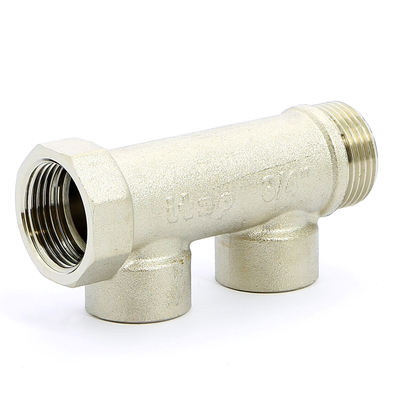 Коллектор НВ 3/4" никелированный ITAP 2 выхода 1/2"В 38мм 450342 - Вид №4