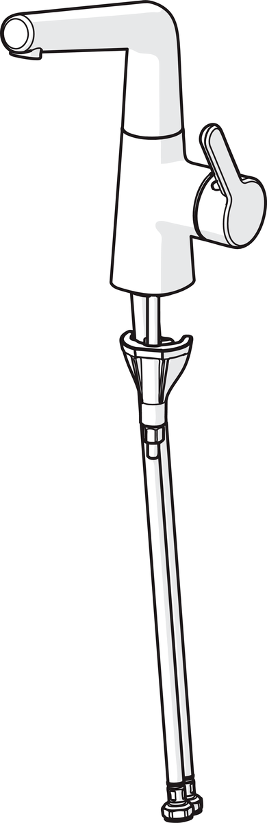 Oras 3006F Смеситель для умывальника 3006F Inspera Хром  - Вид №4