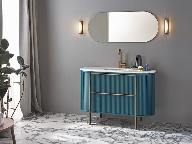 Умывальник с ящиками и дверцами Gaia Mobili Contemporary ARCH-00124991