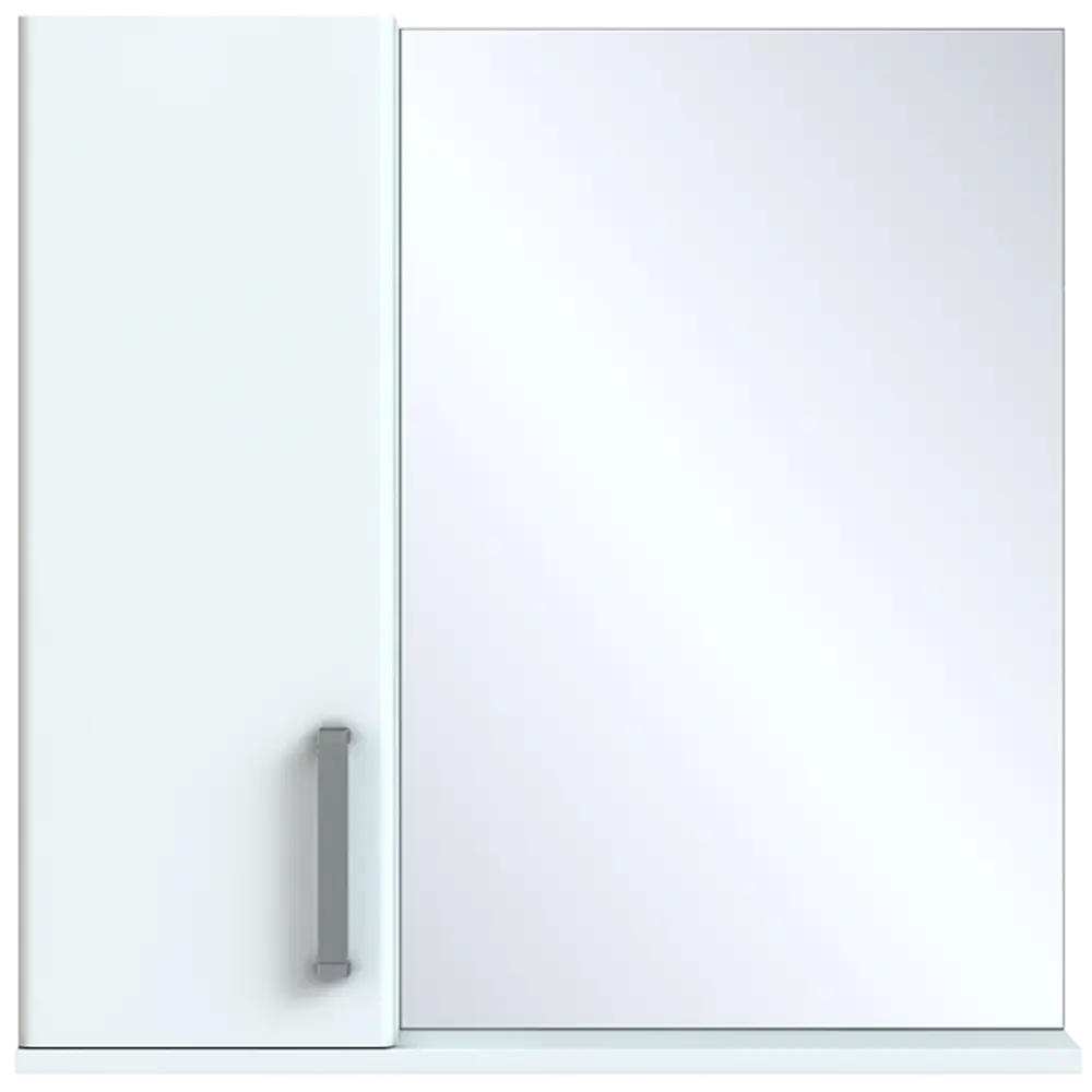Шкаф зеркальный подвесной Vigo Eggo 75x68 см цвет белый STLM-2162328