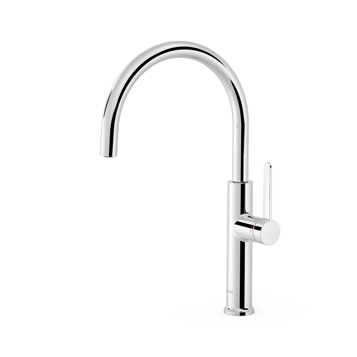 КУХОННЫЙ смеситель с одной ручкой для кухни-23044003 TRES Kitchen