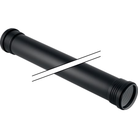 390.210.14.1 Труба Geberit Silent-PP с двумя раструбными муфтами Geberit 