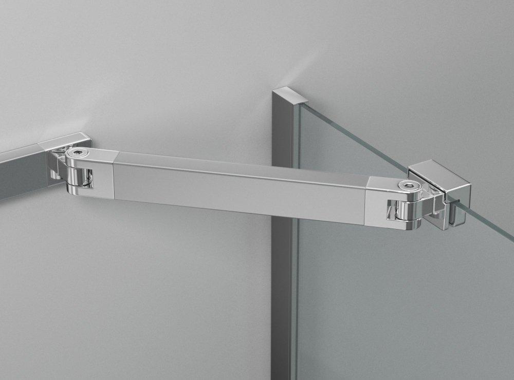 Душевое ограждение Ambassador Diamond 12011112R (1000x1000x2000), 1 место - Вид №4