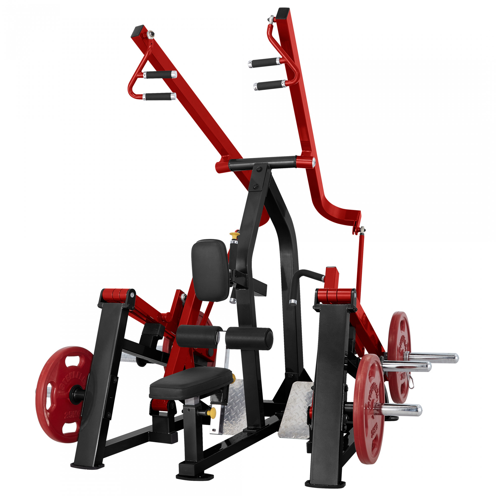PL2200 Steel flex pl2200 независимая тяга сверху/гребная тяга с упором в грудь Steel Flex 