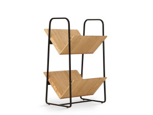 Деревянная стойка для журналов