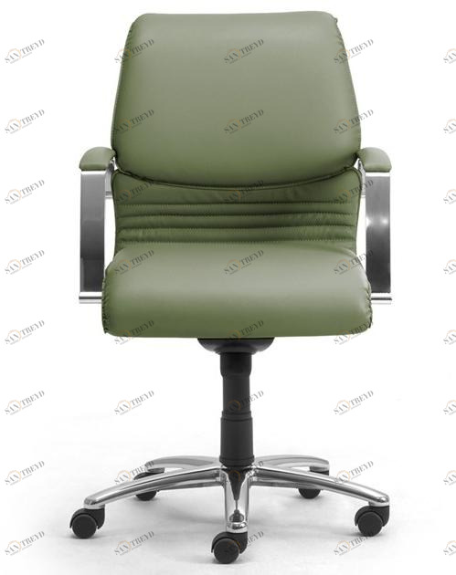 Leyform Поворотное кожаное кресло руководителя с подлокотниками Elegance 2842