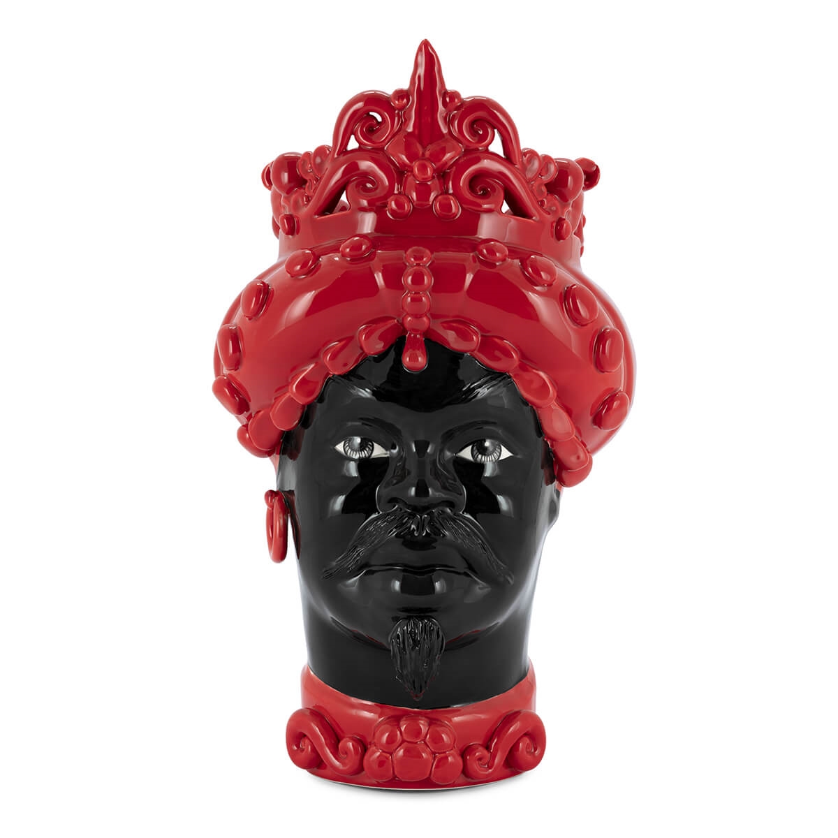 201065-96 ABHIKA ВАЗА MORO MAN MED. ПРОСТО TEAL  - Вид №2