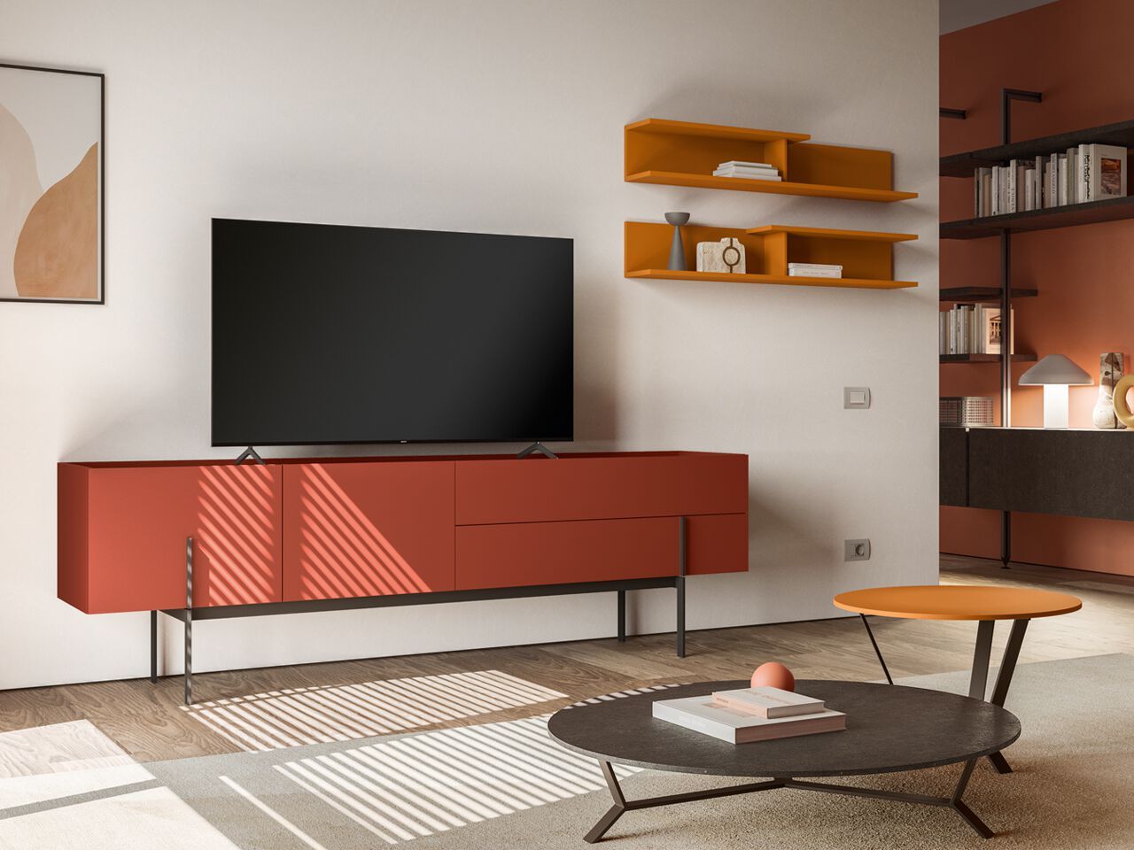 Деревянный шкаф с ящиками Santalucia Mobili ANTHEMIS ARCH-00060758 - Вид №2