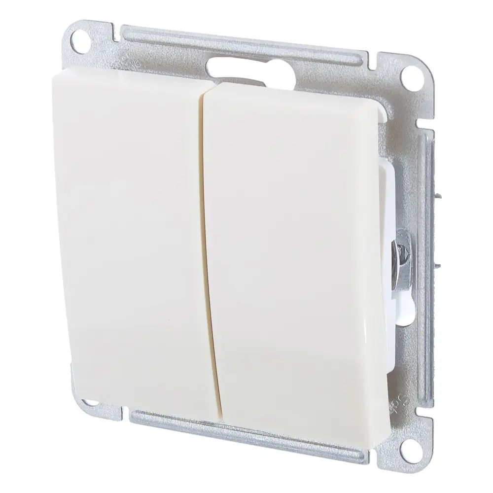 Systeme Electric W59 - Двухклавишный выключатель для современного интерьера 18799228 STLM-0012748 - Вид №2