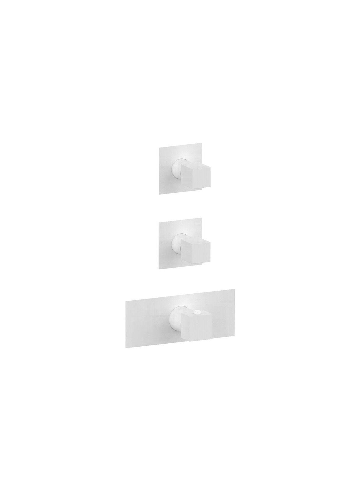 Термостатический встраиваемый смеситель для душа с 3 отверстиями Rubinetterie Frattini отдельная эстетика ARCH-00053901 - Вид №5