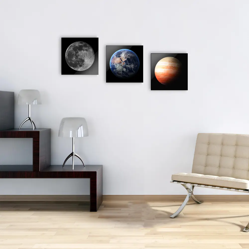 Картина на стекле Юпитер 30x30 см 82242422 STLM-2202427 Santreyd  - Вид №5