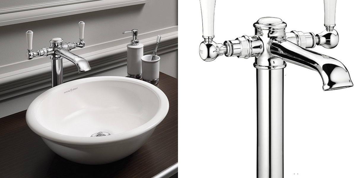 Смеситель для раковины Staffordshire 11 STA-11-PC Victoria + Albert STA11PC - Вид №1