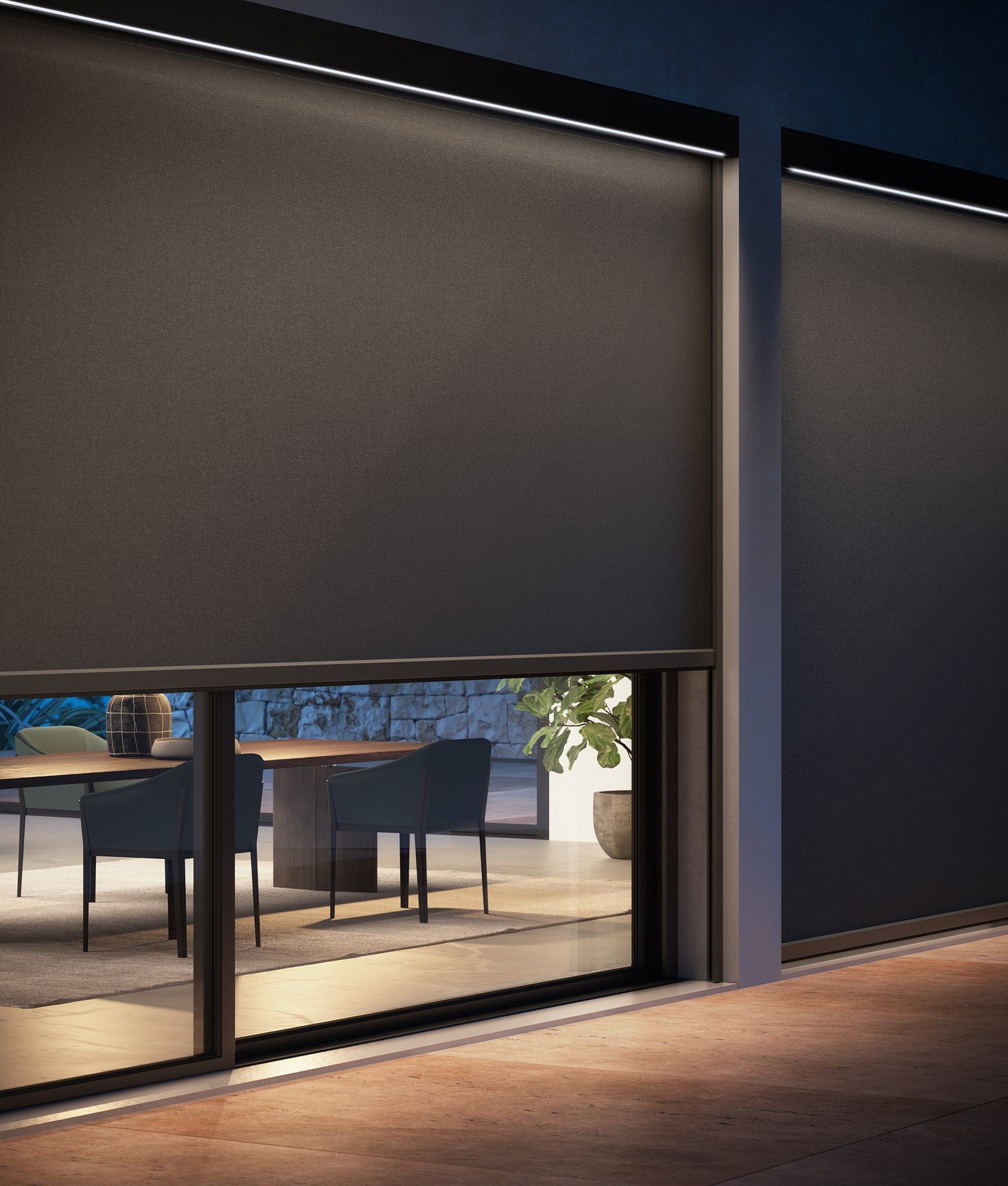 Тканевый навес с откидным навесом со встроенным освещением Pratic T-Project ARCH-00097901 - Вид №3