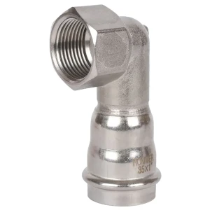 Угол переходной Rommer 1"x35 мм ВПр-ВР нержавеющая сталь