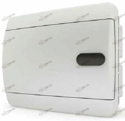 Бокс внутренний на 4 модуля Tekfor (белая дверь) 7324