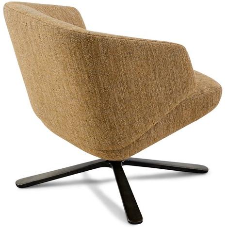 Montis 4-спицевое тканевое кресло с подлокотниками Back me up sun-id-1467278 - Вид №1