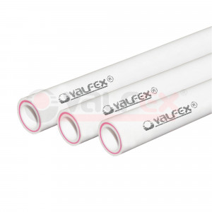 10105020Г Valfex Труба полипропиленовая армированная стекловолокном SDR 7.4 (PN 20) VALFEX
