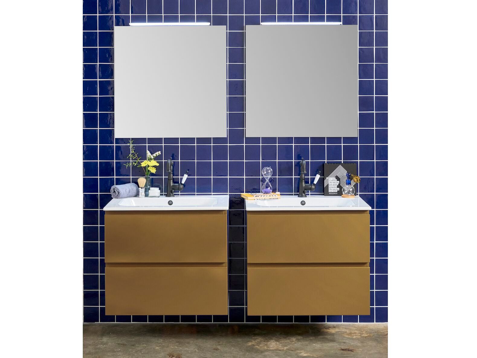 Полная мебель для ванной комнаты Gaia Mobili Contemporary ARCH-00119712 - Вид №1