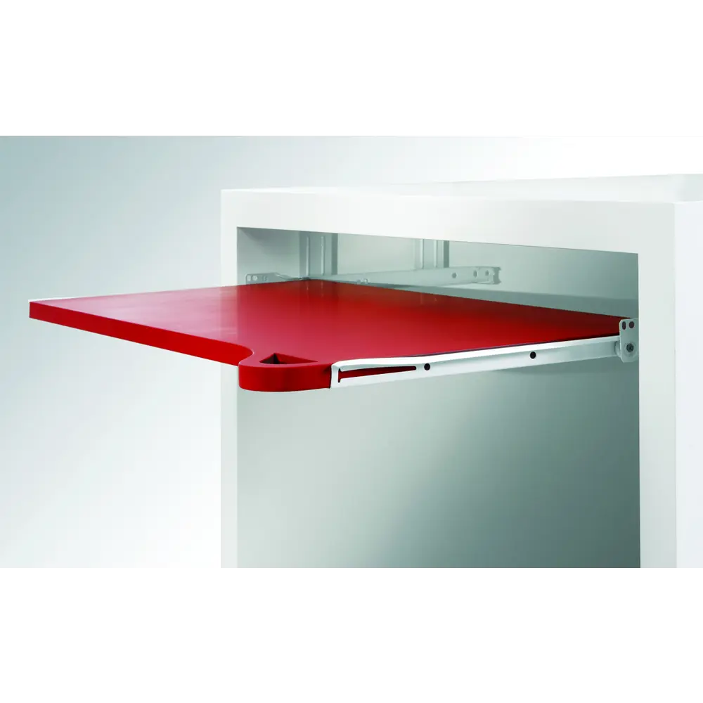 Комплект роликовых направляющих 400 мм, сталь, цвет белый Santreyd STLM-2000650 - Вид №2