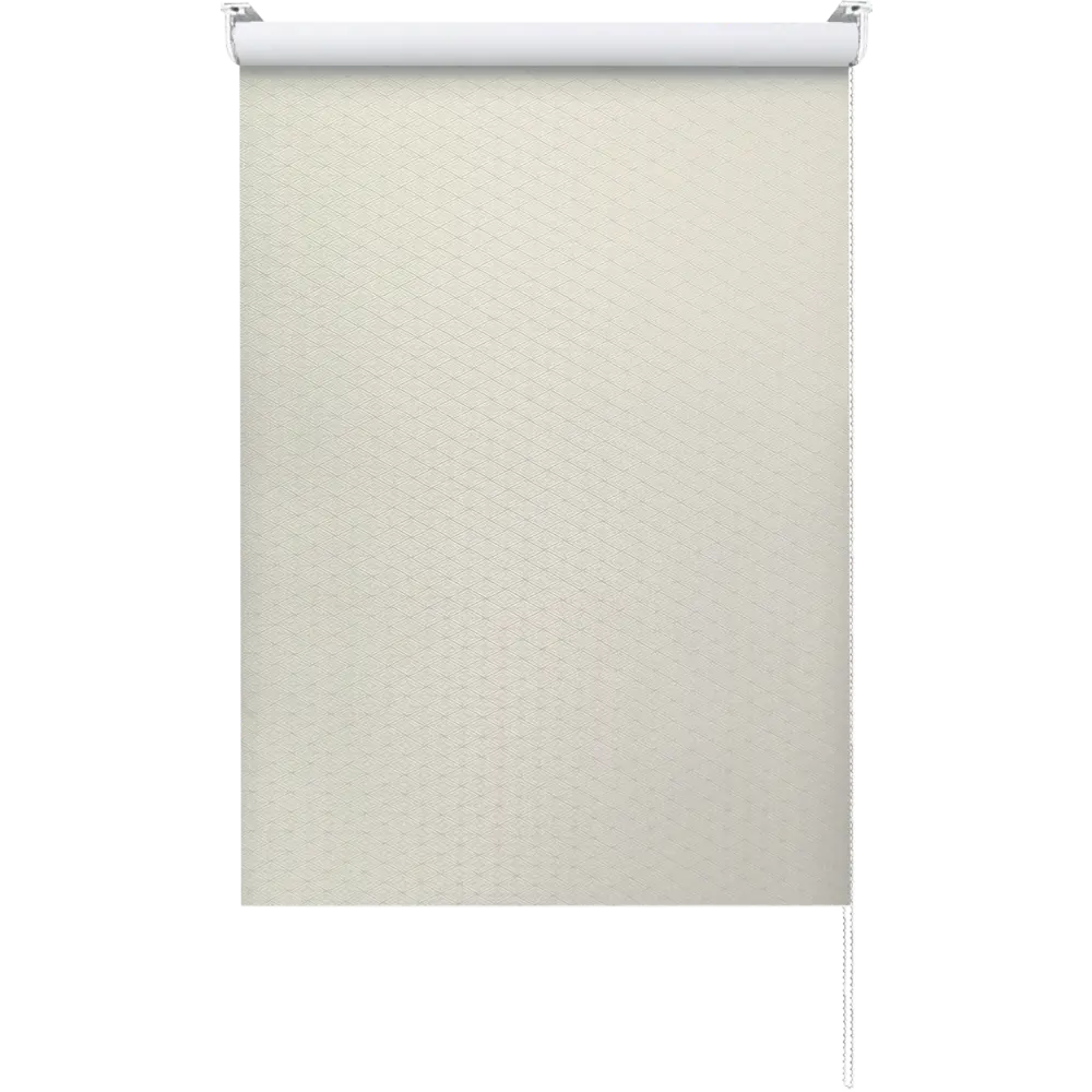 Штора рулонная блэкаут Ромб 100x160 см бежевая ЭСКАР STLM-2173858