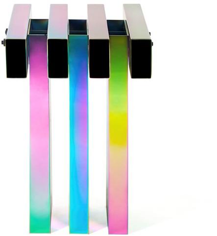 BUZAO Низкий табурет из нержавеющей стали Hot B212470 - Вид №1