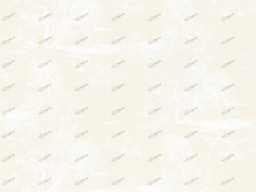 Dedar Огнестойкие полиолефиновые и целлюлозные обои À contre-jour D20801 