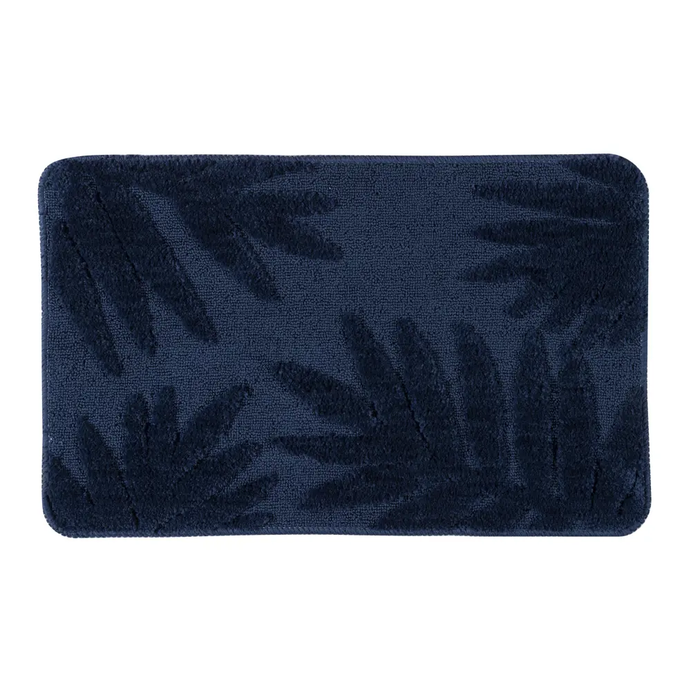 Коврик для ванной Пальма ADB23110M 45x70 см цвет синий Santreyd STLM-2056640 - Вид №1