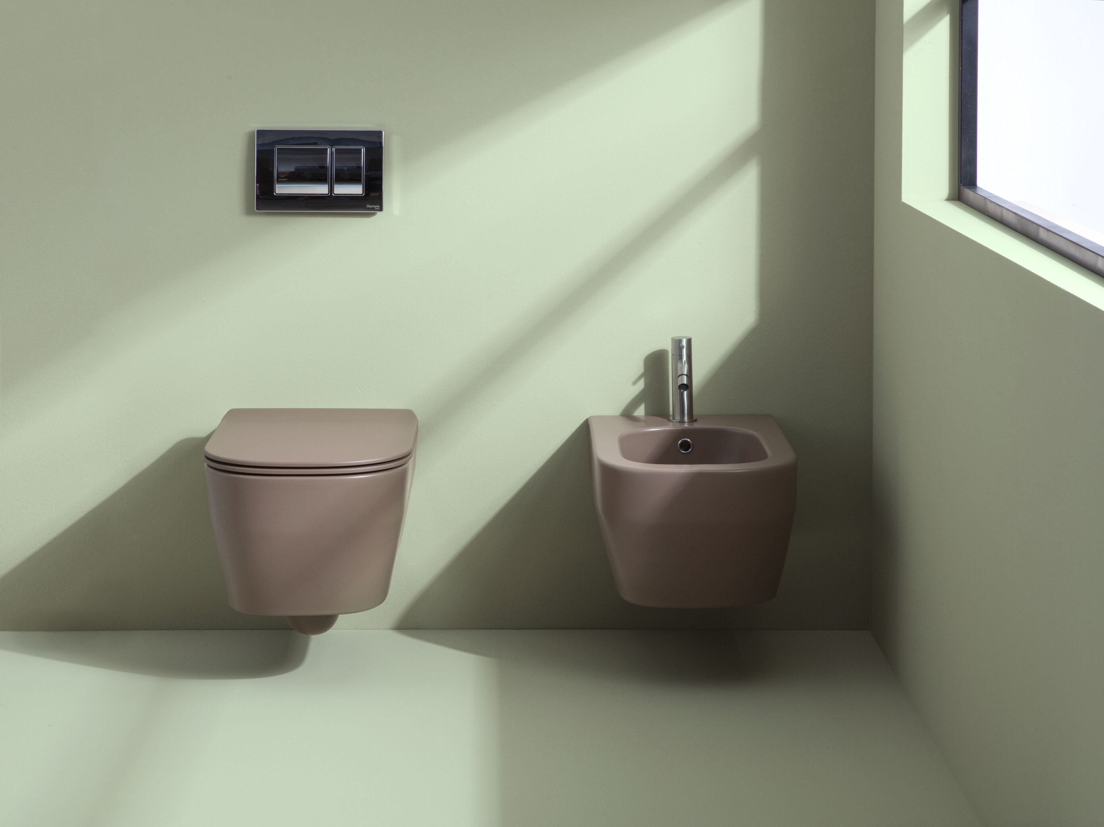 Подвесное биде из стекла с переливом Olympia Ceramica все evo ARCH-00022572 - Вид №1