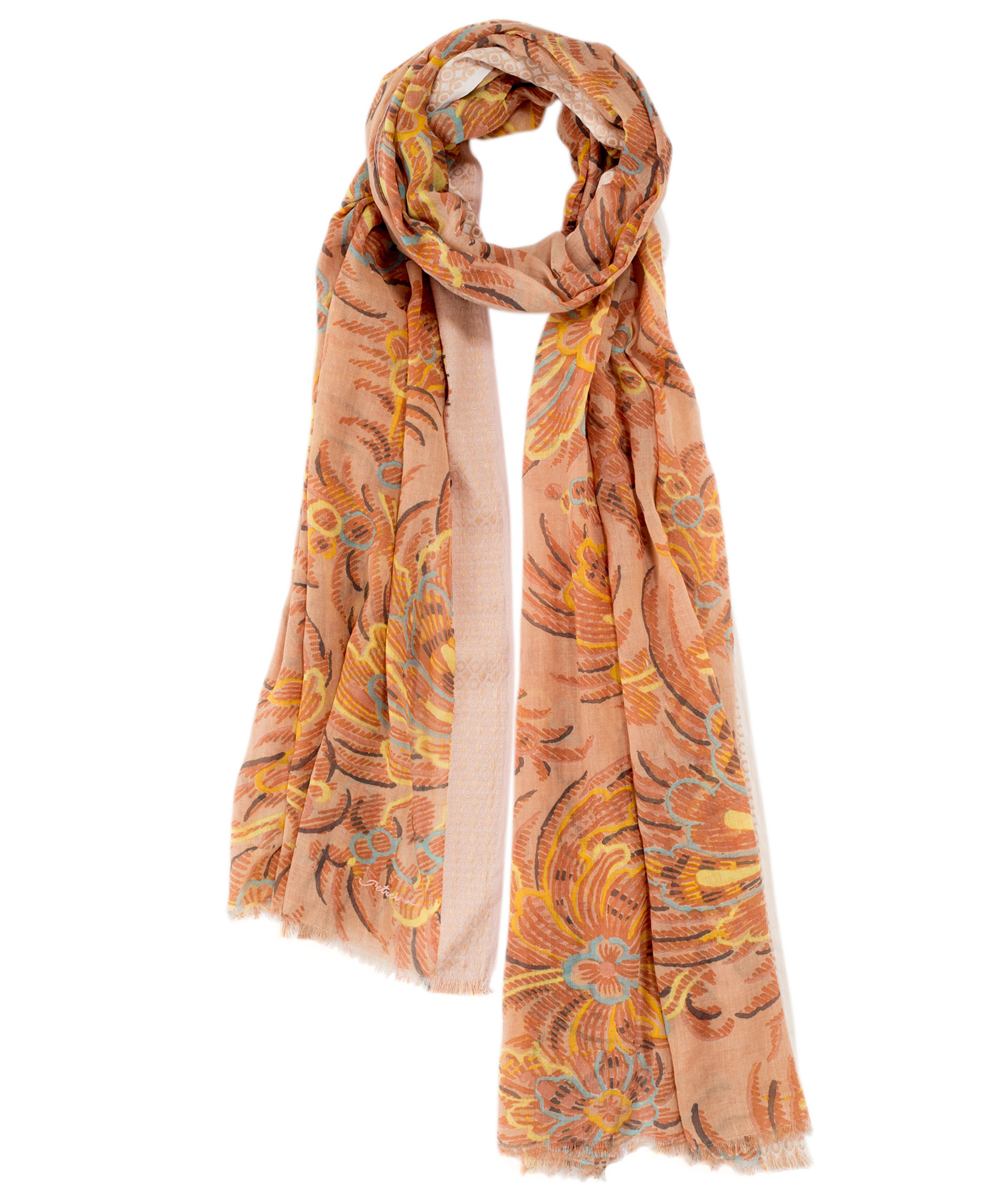 SARABANDE_S Шаль 80/200 хлопок 100% PETRUSSE Santreyd 