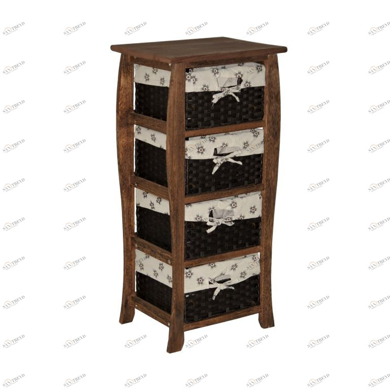 Комод деревянный, 474 KD ЭКО ДИЗАЙН GOODWOOD 129649 Коричневый 