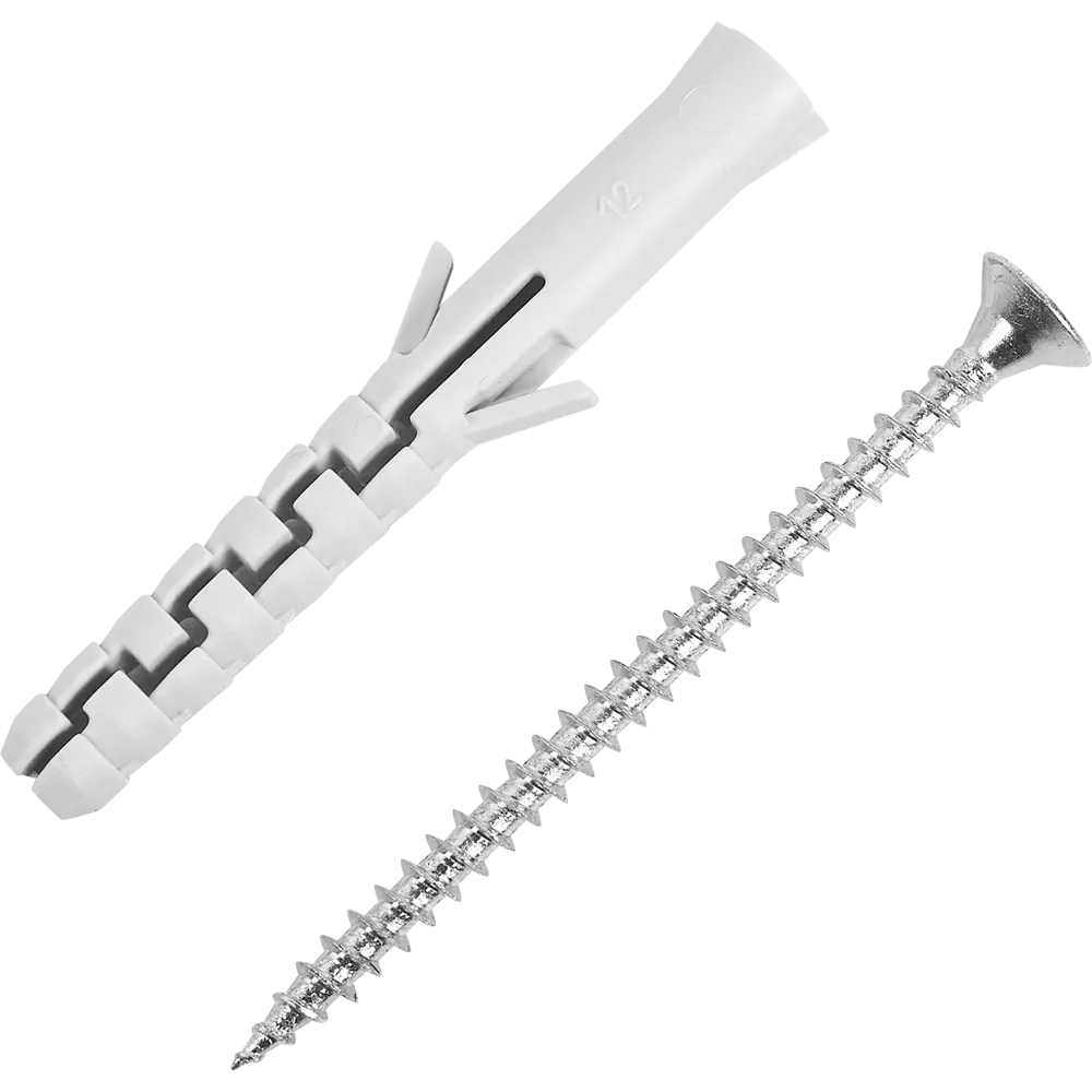 Дюбель нейлоновый STANDERS PND L 8×65 мм с шурупами для прочного монтажа 83387771 STLM-0040721 - Вид №3