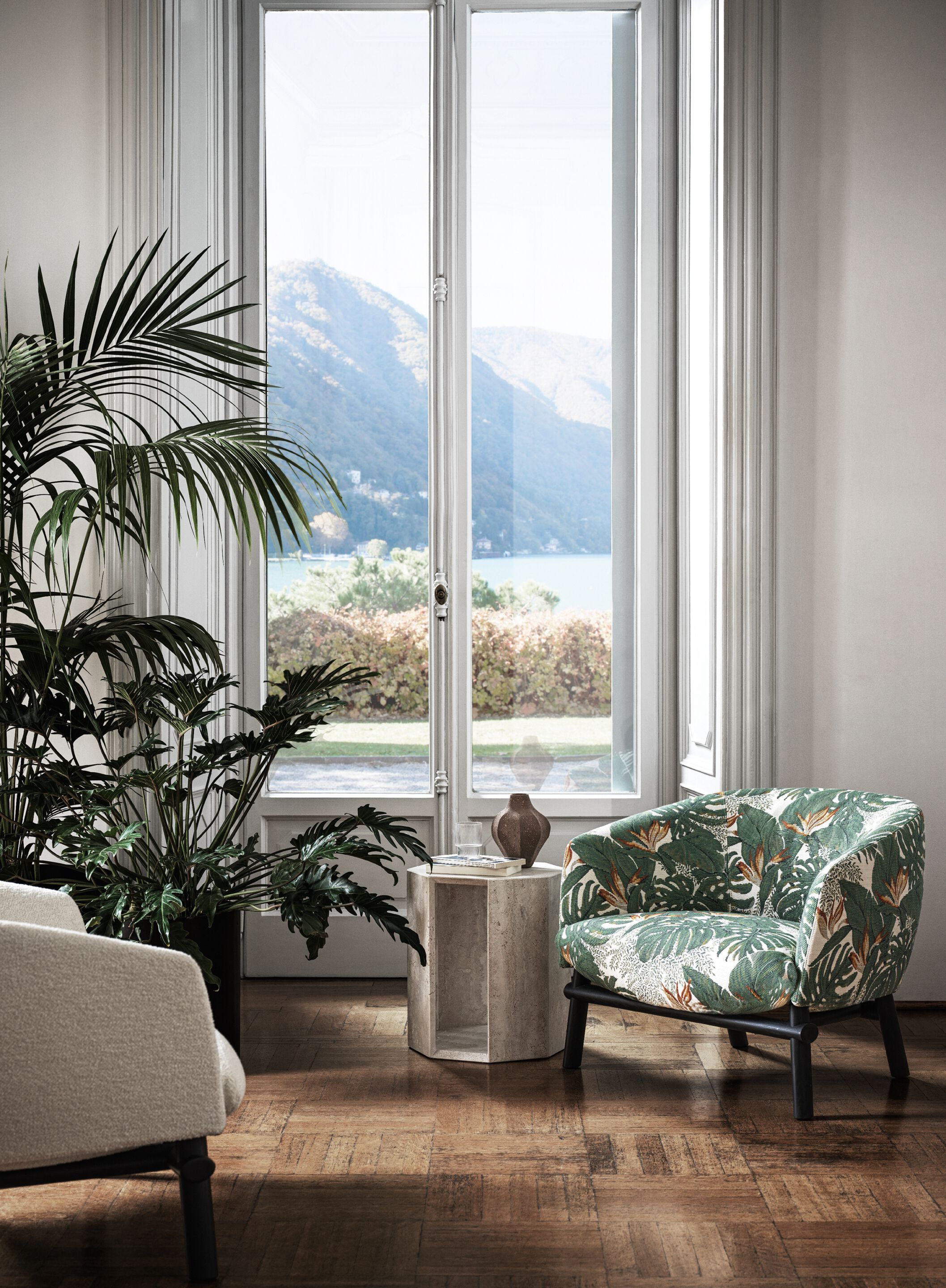 Тканевое кресло с подлокотниками Gallotti&Radice LIVRE ARCH-00034527 - Вид №7