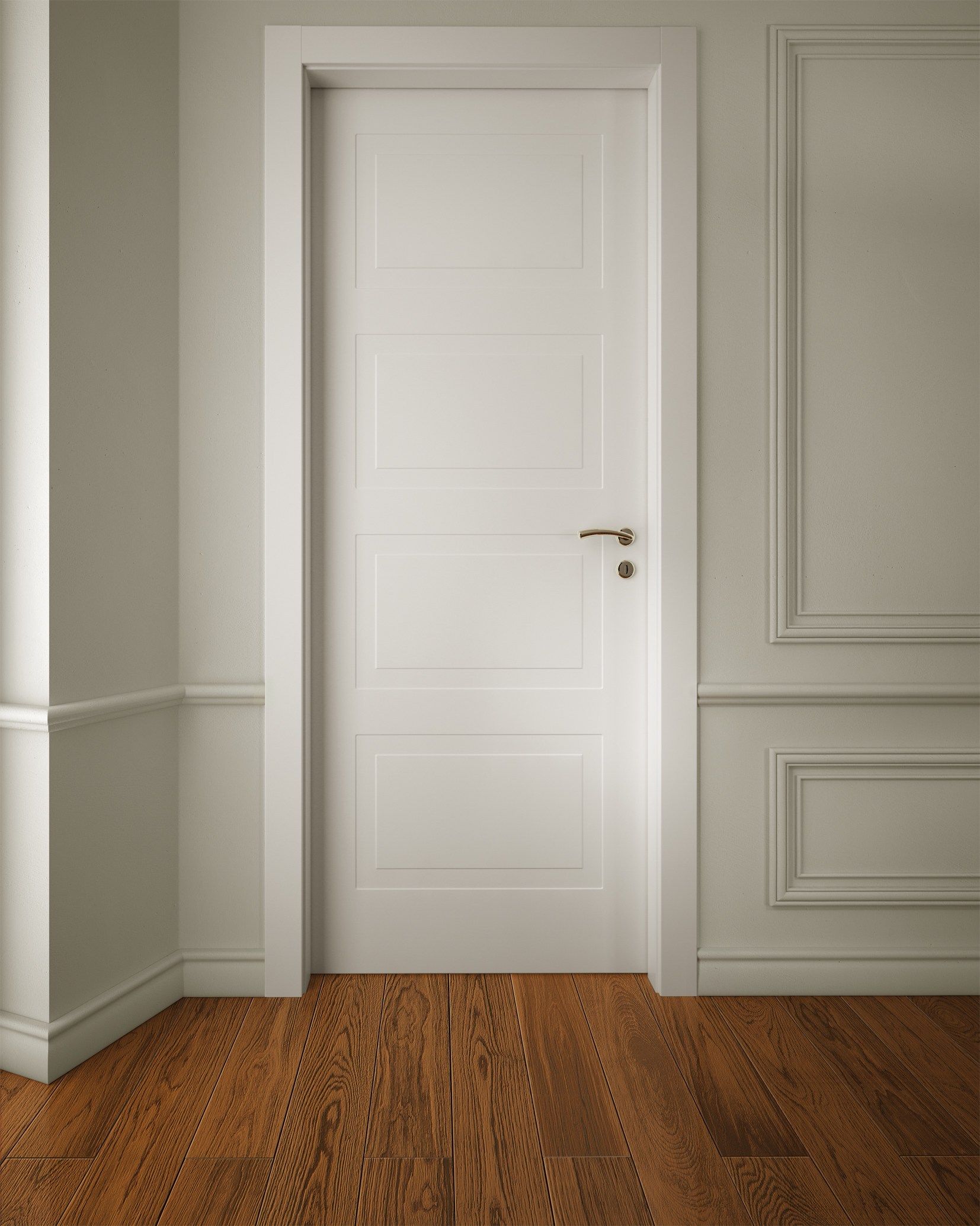 Классический стиль пантограф лаковая распашная дверь GAROFOLI Miraquadra ARCH-00093586 - Вид №1