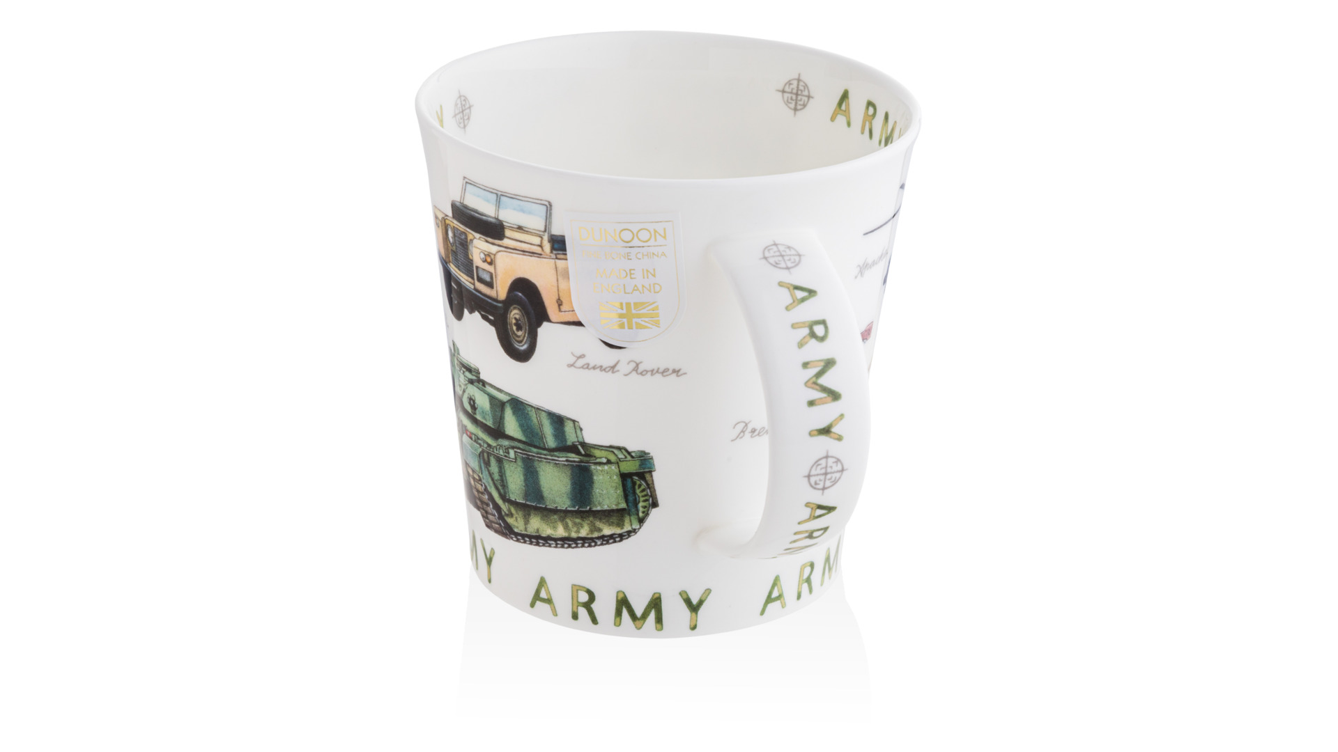 10671198 Dunoon Кружка Dunoon "Армия.Кернгорм" 480мл Фарфор костяной  - Вид №1