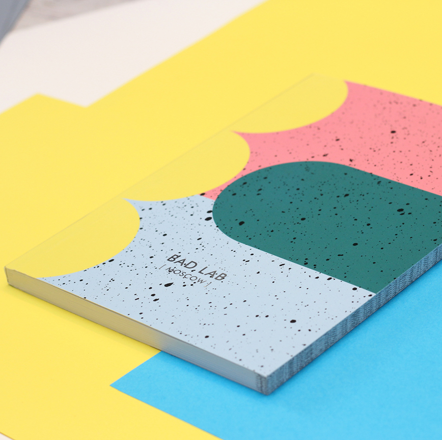 0212 Блокнот а5 memphis - fall BadLab  - Вид №3